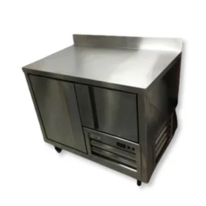 Barra de Trabajo Refrigerada - Frente: 1mt