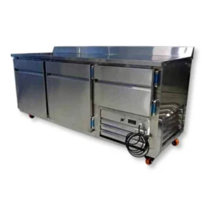Barra de Trabajo Refrigerada - Frente: 2.00m