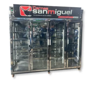 Nevera Mixta (Refrigeración y Congelación) - Frente: 2.00m