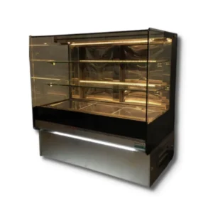 Vitrina Refrigerada para Postres - Frente: 1.30m